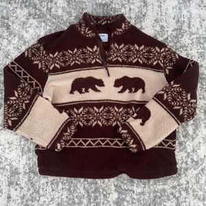 Brown Bear Fleece Jacket